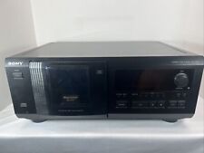 SONY CDP-CX53 50+1 CD Player & Changer-Mega Storage Carousel**Tested *No remote*