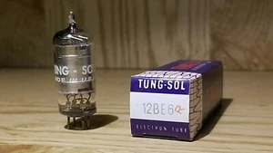 UNO (1) TUBO DE VACÍO TUNG-SOL 12BE6 NUEVO EN CAJA CAJA CAJA ORIGINAL HICKOK PROBADO ¡AGUDO!¡! - Imagen 1 de 3