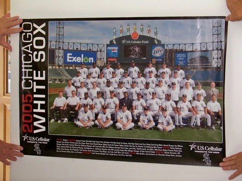 2005 Chicago White Sox World Series Poster Set, Great Shape Cover