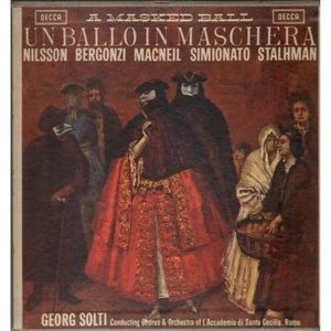 Nilsson, Bergonzi, MacNeil LP Vinile Un Ballo In Maschera / SET2157 Nuovo - Imagen 1 de 2