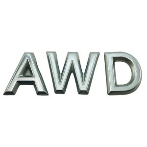 2002-2005 Mercury Mountaineer AWD Emblem Logo Letters Badge Trunk Gate Rear A27