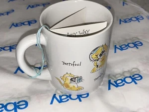 Vintage You're Terrific Applause The Card Mug Cup Coffee 1984 - Picture 1 of 4