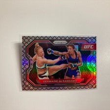 Germaine de Randamie 2021 Panini Prizm UFC Octagon Refractor Card 2/8 #168