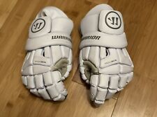 Warrior Burn Lacrosse Gloves Color White