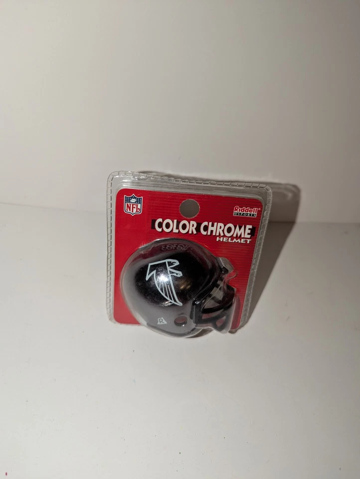 Las Vegas Raiders NFL Riddell Color Chrome Football Helmet Mini Collectible