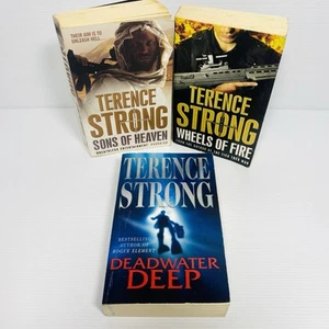 Paquete de libros Terence Strong Novels X3 thriller ficción pequeño libro de bolsillo - Imagen 1 de 22