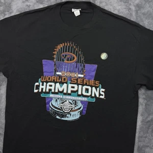 Vintage Arizona Diamondbacks Shirt Mens XL MLB Baseball World Series Champions 2 - Picture 1 of 13