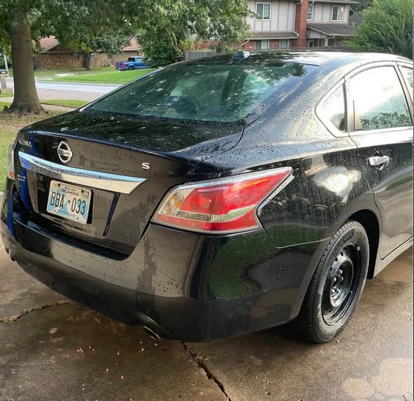 2013 - 2018 NISSAN ALTIMA REAR LEFT TRUNK LID HINGE OEM BLACK - Image 1 of 1
