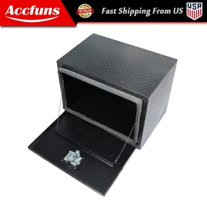 24 Inch Aluminum Underbody Tool Box For RV Truck Trailer Storage w/ Lock+Keys - Picture 1 of 7