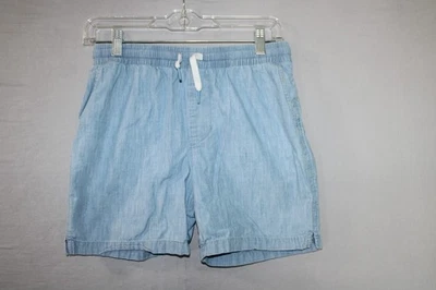 Pantalones Cortos Vineyard Vines Mujer M Azul Claro 5" Entrepierna Algodón Clásico Bolsillos Chino Foto 1 de 4