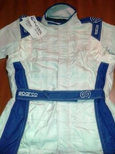TUTA SPARCO AUTO OMOLOGATA FIA LEGGERA !!! RACING RALLY SUIT EVO 4 FIA TG 58 - Foto 1 di 9
