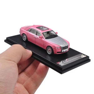 Rolls Royce Ghost Pink 1:64 Diecast Model Car Collectibles With Display Box - Picture 1 of 9
