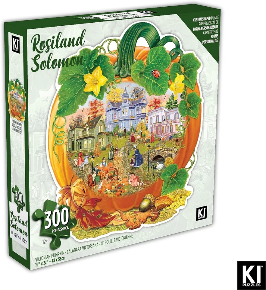 Rosiland Solomon - Victorian Pumpkin 300pc Puzzle - Image 1 of 1