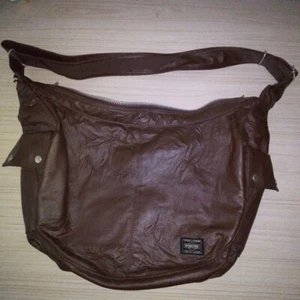 PORTER Yoshida Kaban Freestyle Schultertasche braun groß Crescent Moon - Bild 1 von 9