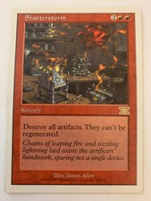 MTG Magic The Gathering - Shatterstorm - Sixth Edition (6th) - MP