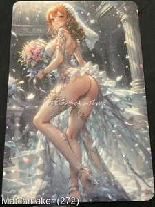 Matchmaker Spicy Waifu NSFW A5 Size Card Board Nami One Piece Anime Wedding - Picture 1 of 3