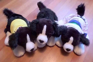 Border Collies Dogs Build-a-Bear Pack of 3 karate gi soccer uniform Sheepdogs - Picture 1 of 12