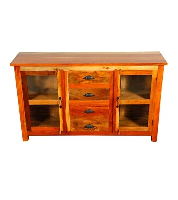 Reclaimed Solid Teak Wood Cabinet, Handcrafted & Extremely - Stunning. - Image 1 of 4