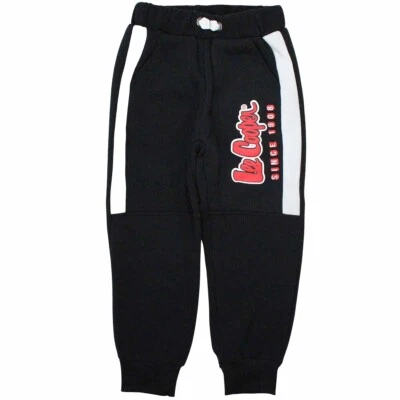 Boys' Jogging Pants. Lee Cooper No. 3. Color Black. For Ages 4 To 7 - Image 1 of 2