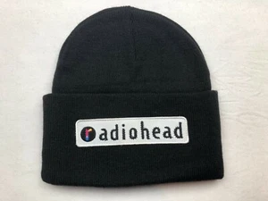 Radiohead Logo Patch Black Knit New Beanie - Bild 1 von 2