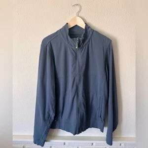 Lululemon Zip Up Activewear long sleeve Blue Large Mens - Picture 1 of 3