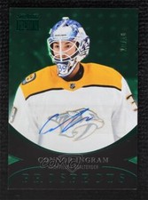 2020-21 Skybox Metal Universe Star Emeralds 10/10 Connor Ingram Rookie Auto RC