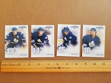 Toronto Maple Leafs NHL Lot of 4 Topps Player Cards 2003/04