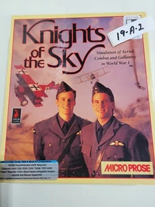 Microprose Knights of the Sky IBM PC Tandy 3.5" Disks - Picture 1 of 5
