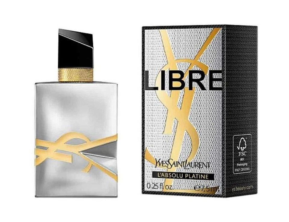 Perfume para mujer YSL LIBRE L'ABSOLU PLATINE de Yves Saint Laurent 0,25 oz 7,5 ml Foto 1 de 1