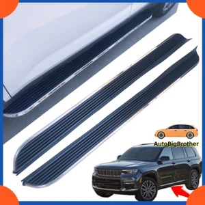 Fits for Jeep Grand Cherokee L 2021-2023 Side Steps Pedal Running Board Nerf Bar - Imagen 1 de 9