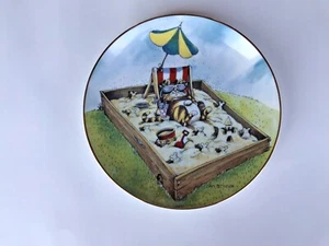 Time Out Comical Cats Collector Plate No. C8553 Gary Patterson 1987 Danbury - Picture 1 of 2