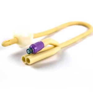 3Way Medical Balloon Latex Foley Catheter Coating Urine Tube 16Fr/18Fr/20Fr/22Fr - Picture 1 of 14