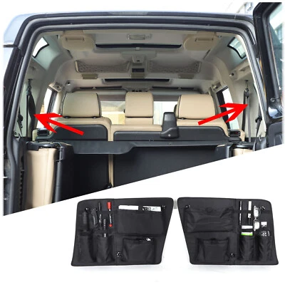 Bolsa con bolsillos colgantes para ventana trasera izquierda y derecha para Land Rover Discovery 2 1998-03 Foto 1 de 4