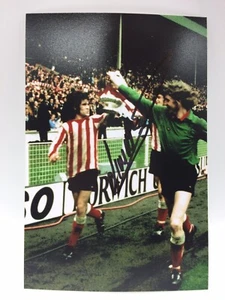 RARE Jim Montgomery Sunderland 1973 Signed Photo + COA AUTOGRAPH - Picture 1 of 1