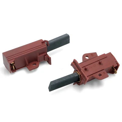 Coppia spazzole carboncini motore lavatrice Candy Hoover Zerowatt 49028931