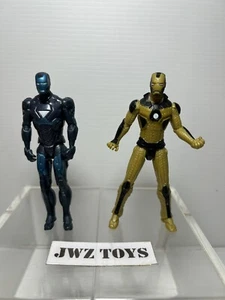 4” Marvel 2013 Iron Man Black Gold Action Figure & 2011 Hydro Shock - Bundle - Picture 1 of 7