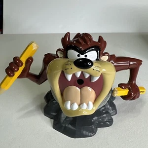 Vintage Looney Tunes Tasmanian Devil Taz Battery Operated Pencil Sharpener Works - Picture 1 of 6