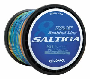 DAIWA SALTIGA BOAT MULTI-COLOR BRAIDED LINE BRAND NEW FAST/FREE SHIPPING - Picture 1 of 1