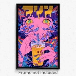 Russian Movie Poster - Flat Thai Tea (Russia Psychedelic Art Retro Film Print) - Picture 1 of 1