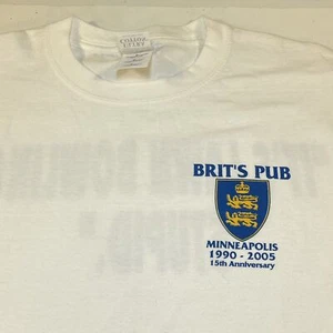 CAMISETA BRIT'S PUB MINNEAPOLIS Minnesota para hombre M Dive Bar bolos césped - Imagen 1 de 4