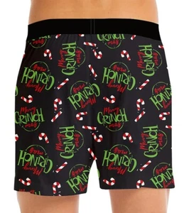 Grinch Boxer Briefs Holiday Themed Sz. M 32/34 Yo&Co NEW - Picture 1 of 5