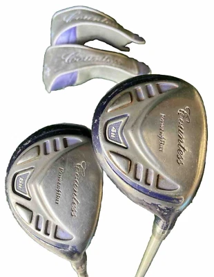 Juego híbrido PowerBilt Countess 4H, 6H RH 68g 4.0 damas grafito HC nuevas empuñaduras Foto 1 de 4