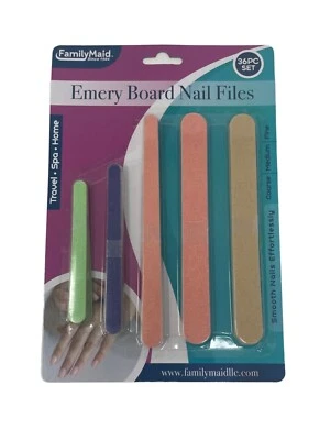 Набор напильников для ногтей Emery двусторонние маникюр уход за ногтями путешествия дома спа 36 шт. - Изображение 1 из 4
