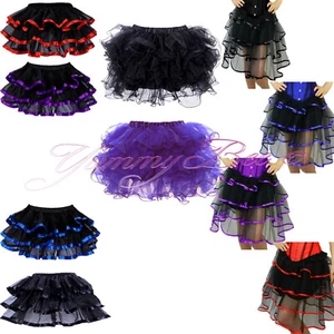 Tutu Skirt Fancy Dress Burlesque Women Plus Size 6-24 Long Short Halloween Dance - Picture 1 of 11