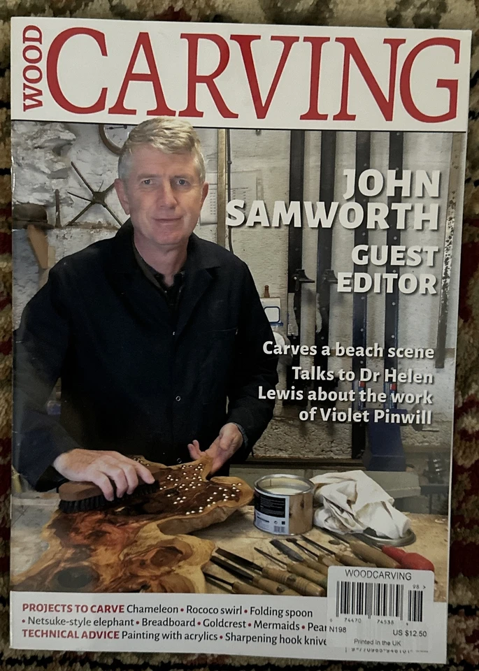 Wood Carving Magazine May / June 2017 Issue # 156 Printed in UK