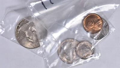 Juego de 5 monedas 1954-S sin circular Foto 1 de 4