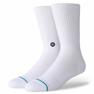 Stance Staples Men's Socks ~ Icon white black