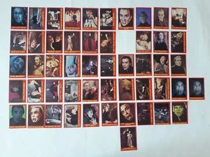 SHOCKING LAFFS HAMMER HORROR 1976 TOPPS TRADING CARDS 51 COMPLETE SET 2 VARIANTS - Picture 1 of 24