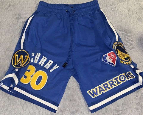 Stephen Curry Golden State Warriors Pro Standard 75th Anniversary Shorts Obo Cover