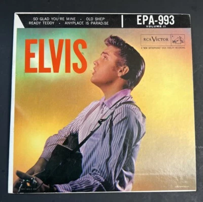 Elvis Presley – Elvis, Volume II Side Dog 1965 EP 7" 45 Vinyl EX EPA-993 - Image 1 of 4